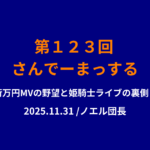 123回さんでーまっするサムネイル