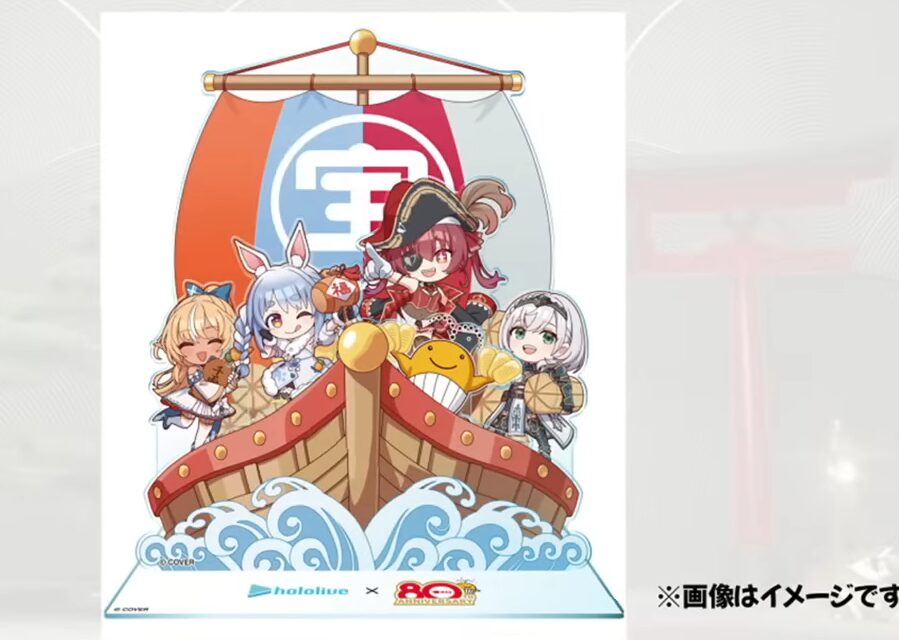 A賞のジオラマアクリルスタンドイラスト