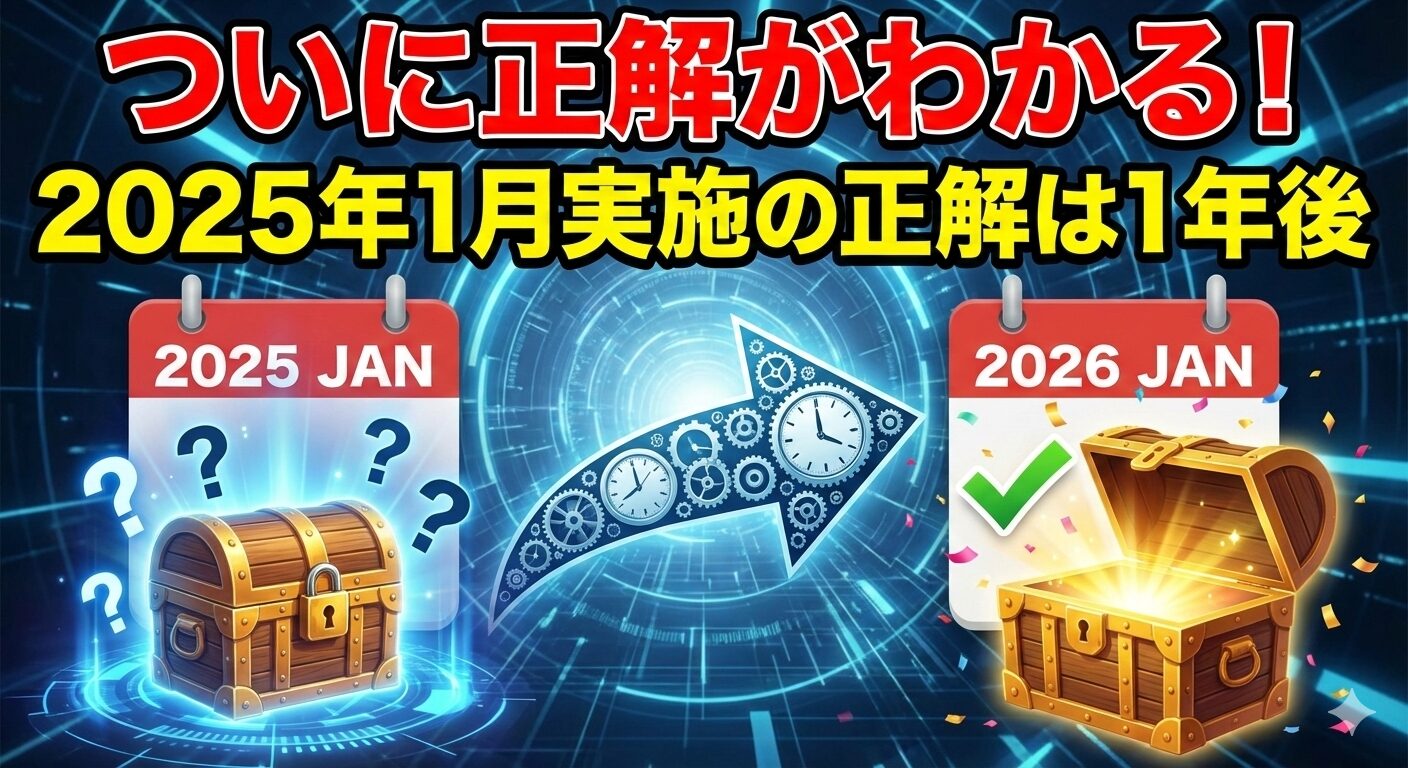 2025年の予想がついにわかる